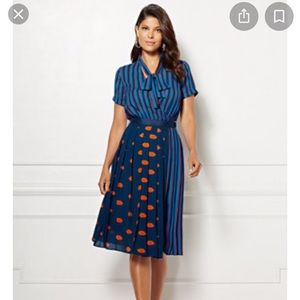 Eva Mendez wrap dress